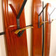 Mirrored italian coat and hat rack