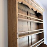 Buffet two bodies Old Furniture in solid oak, Italian rustic style