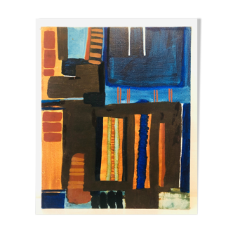 Contemporary abstract painting