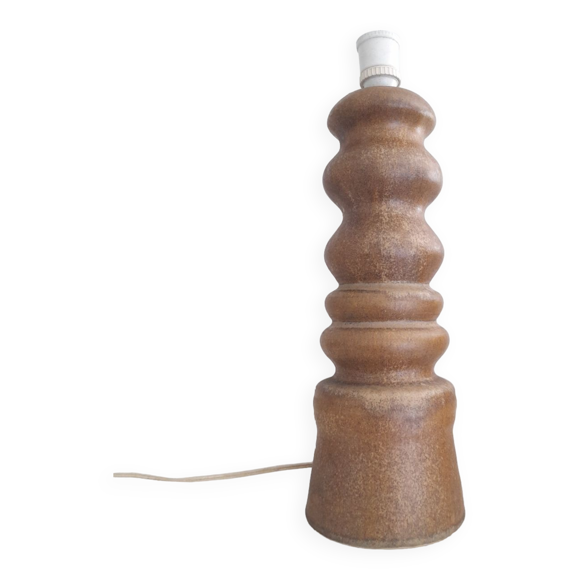 70s ceramic lamp base