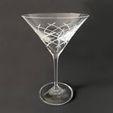 Vintage set of 4 Martini glasses
