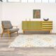 Enfilade des années 60 design scandinave,portes à rainures verte