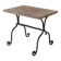 Early 20th century wrought iron side table