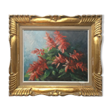 Table "Wild Flowers" HSC signed with frame, circa 1930