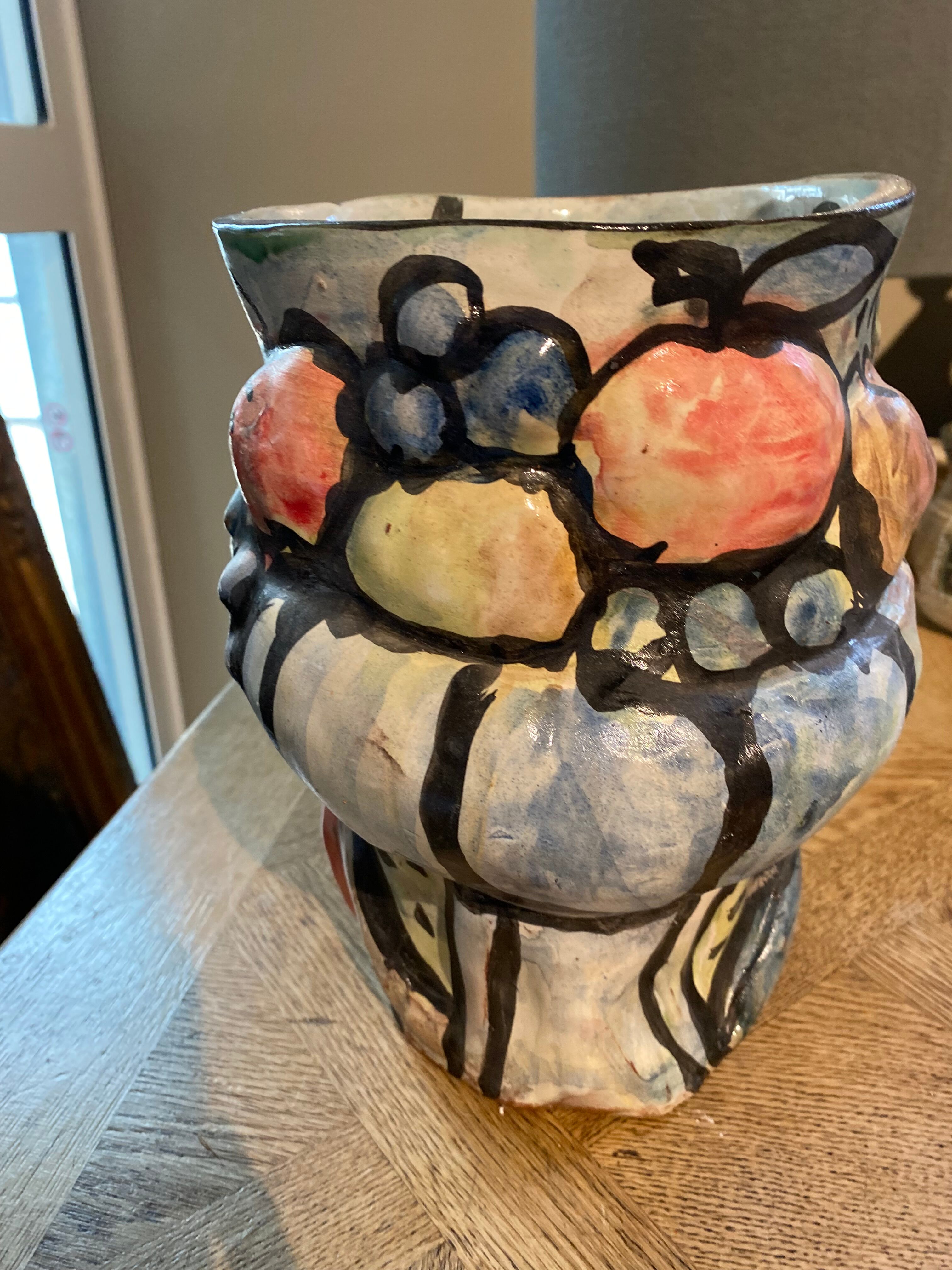Vase serpent artiste contemporaine