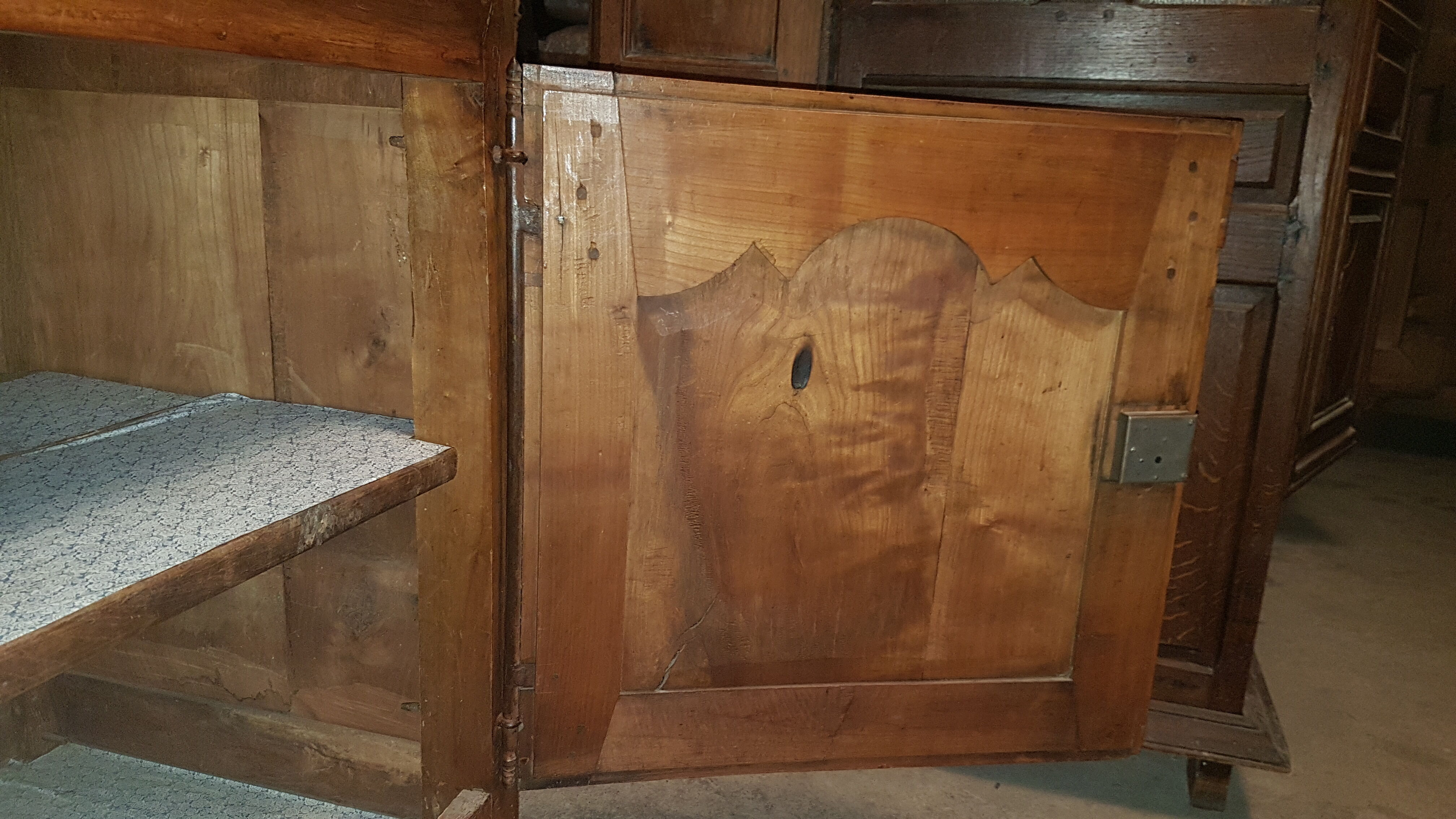 18th Louis XV country boat in cherry tree