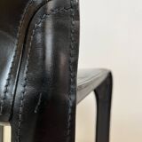 Chaise Cab 412, Mario Bellini, Cassina, années 70