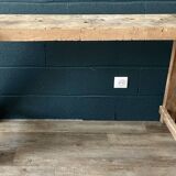 Old workbench with inclined legs