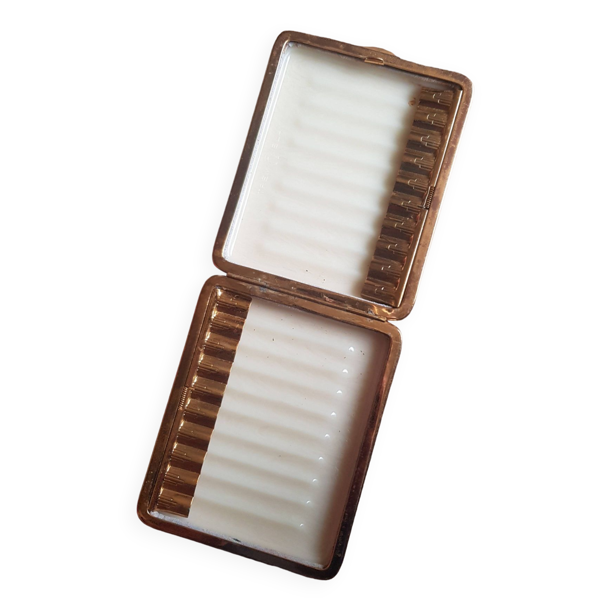 Vintage leather cigarette case