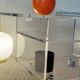 Vintage rolling dessert trolley in plexiglass - Space Age style - 1970s