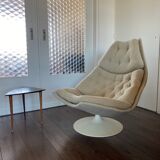 Fauteuil lounge d'Artifort modèle F588 par Geoffrey Harcourt, 1960