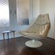 Fauteuil Lounge Artifort modèle F588 par Geoffrey Harcourt, années 1960