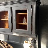 Kitchen cabinet in refinished fir