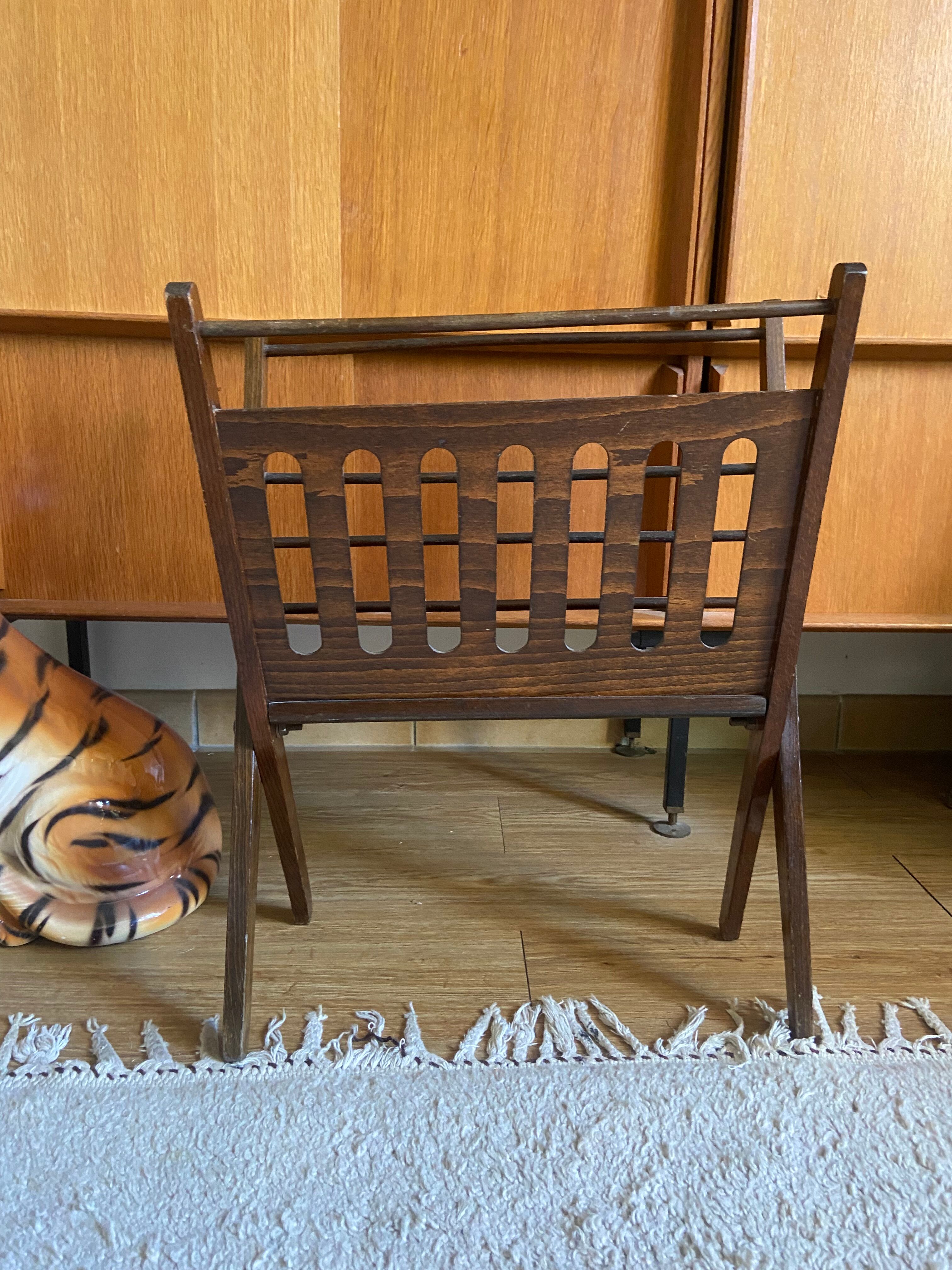 Cees Braakman magazine holder for Pastoe