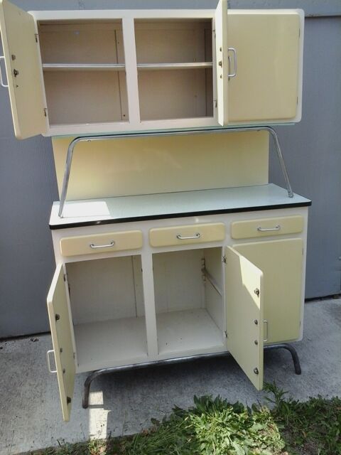 The 1950s in solid pine kitchen Dresser