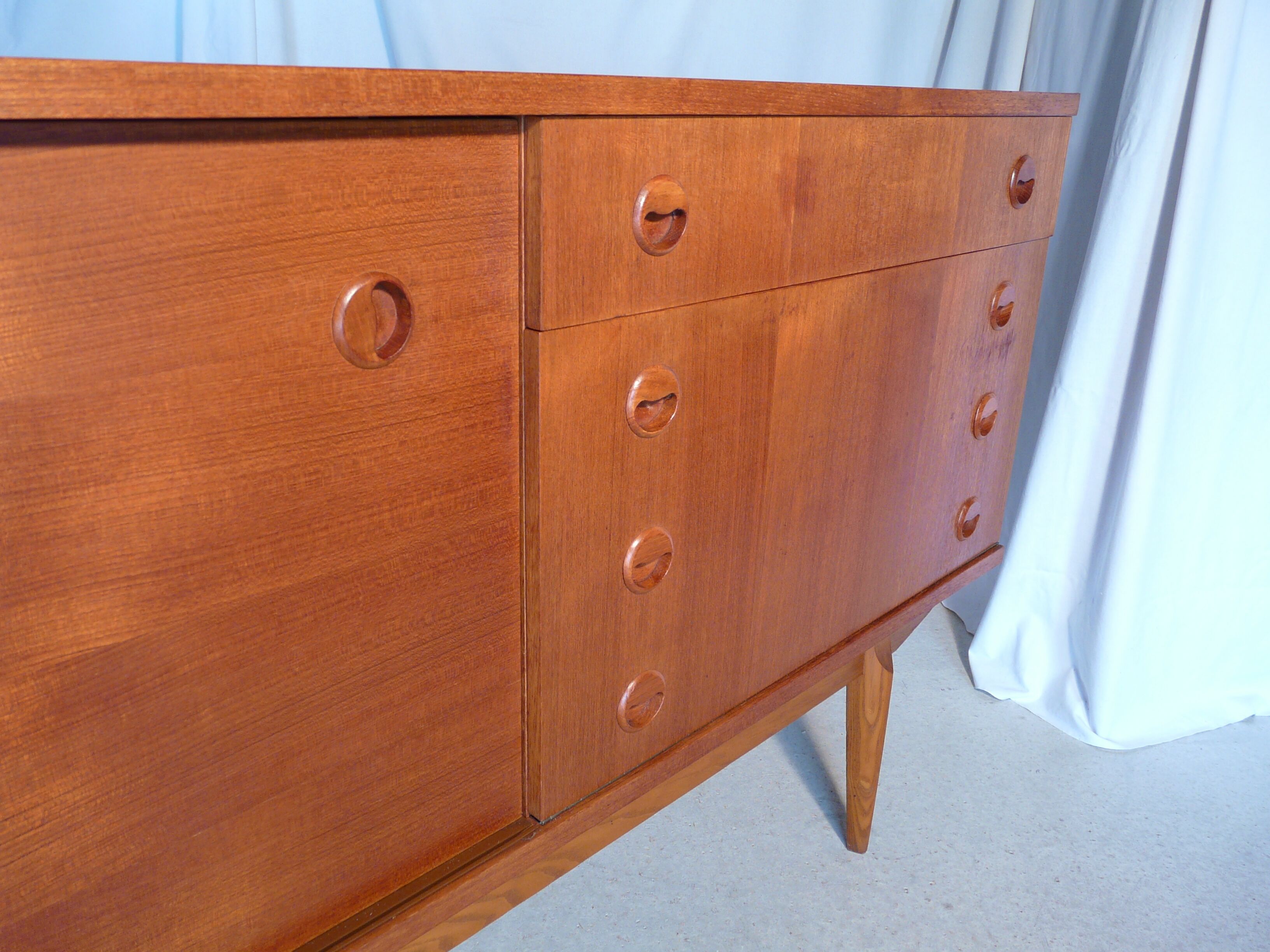 Scandinavian sideboard in teak 60s