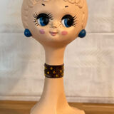 Twiggy hat head 1970