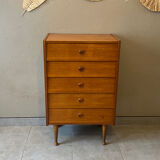 60s teak chest of drawers