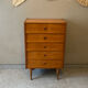 60s teak chest of drawers