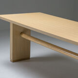 Table à manger  design Carlo Scarpa, édition Simon et Cassina 1972