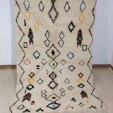 Handmade moroccan berber rug 250 x 153 cm
