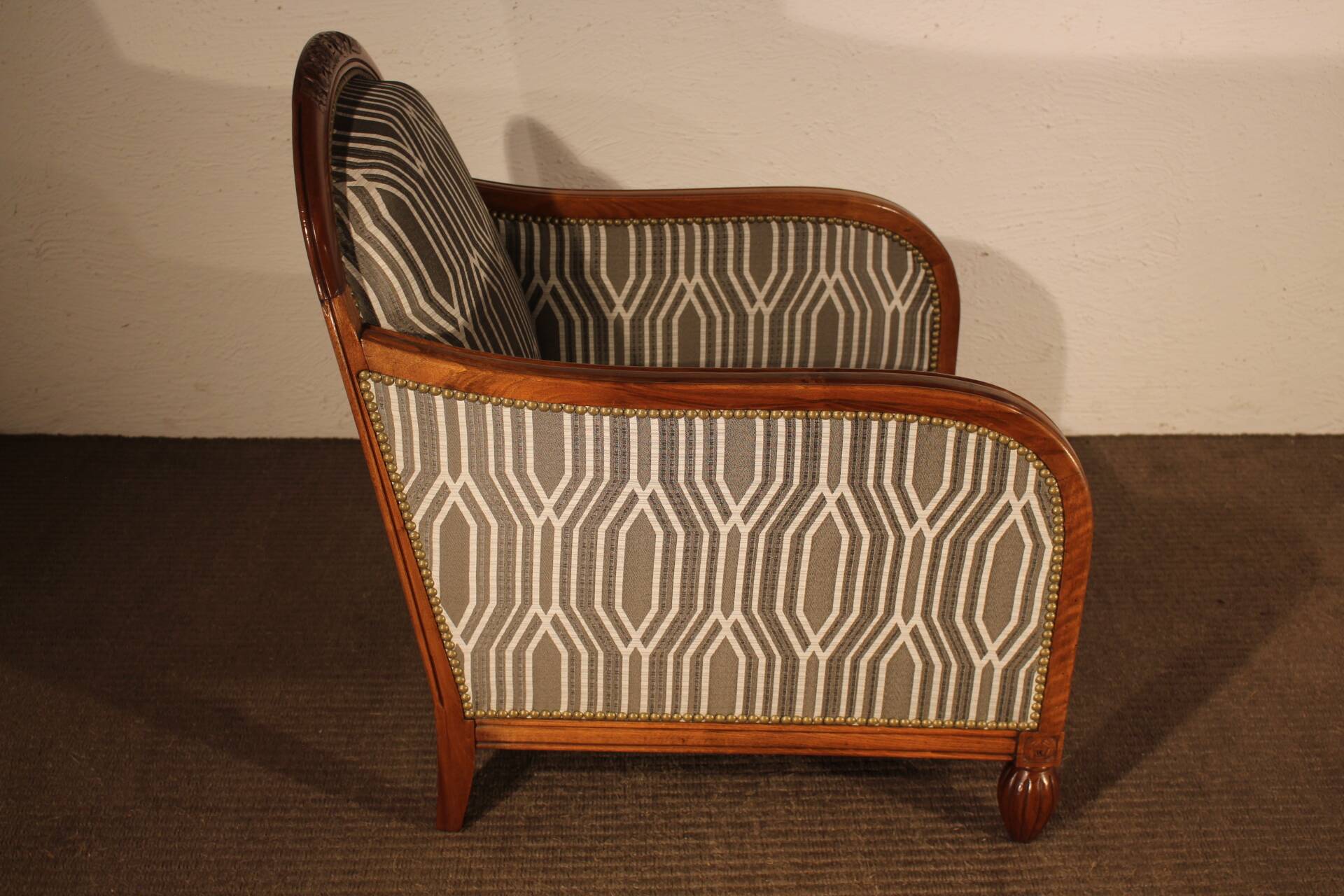 Pair of Art Deco armchairs