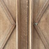 Storage unit in solid oak and veneer, circa 1960.