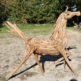 Driftwood horse