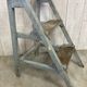 Stool and workshop step ladder set