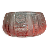 Chiseled crystal cup circa 1970