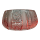 Chiseled crystal cup circa 1970