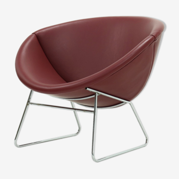 Fauteuil lounge hollandais Cocco par JH Rohé pour Rohé Noordwolde 1950