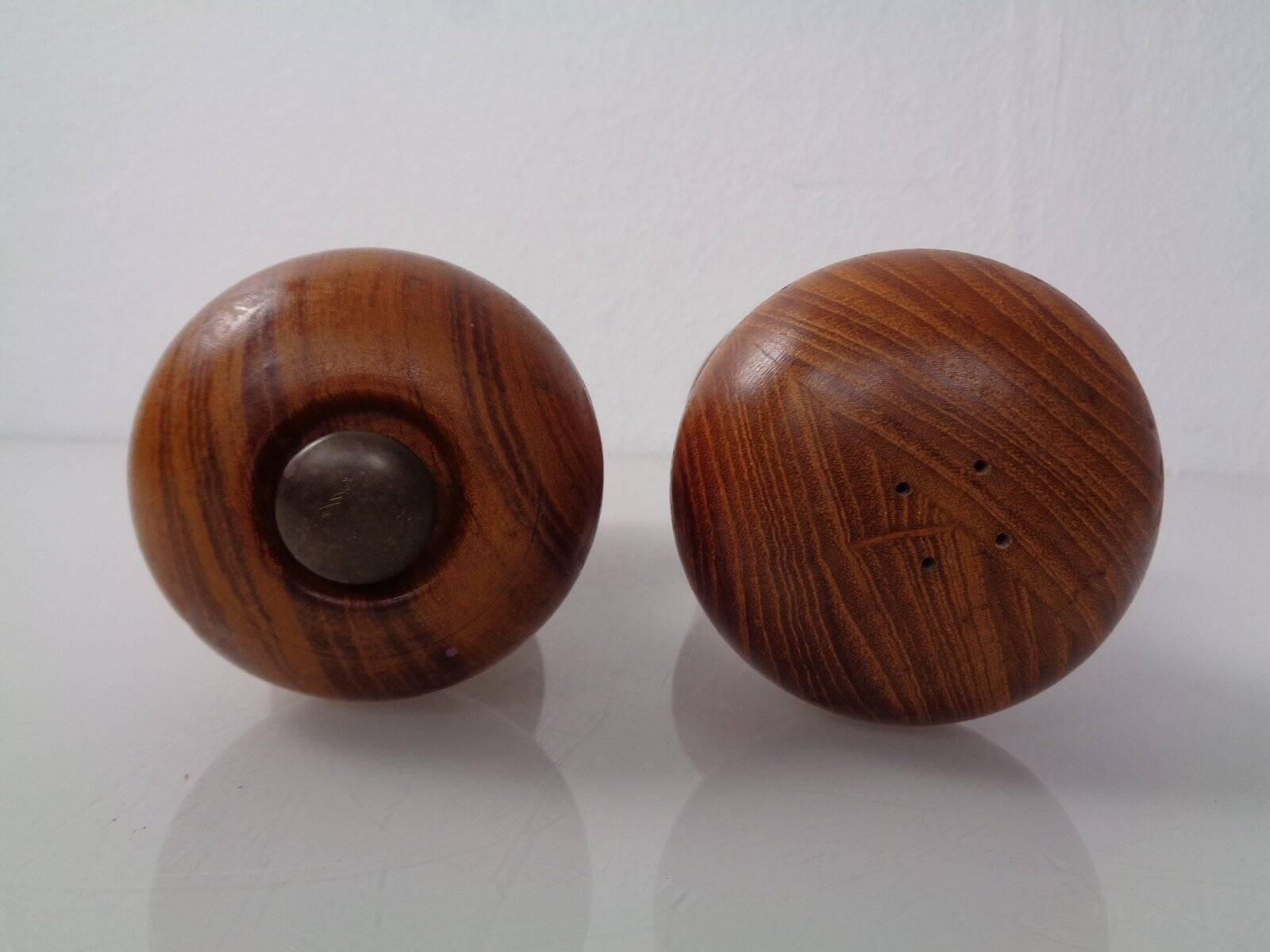 Mid-Century Teak Salt Shaker and Pepper Mill by Zassenhaus, 1960s, Set of 2