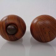 Mid-Century Teak Salt Shaker and Pepper Mill by Zassenhaus, 1960s, Set of 2