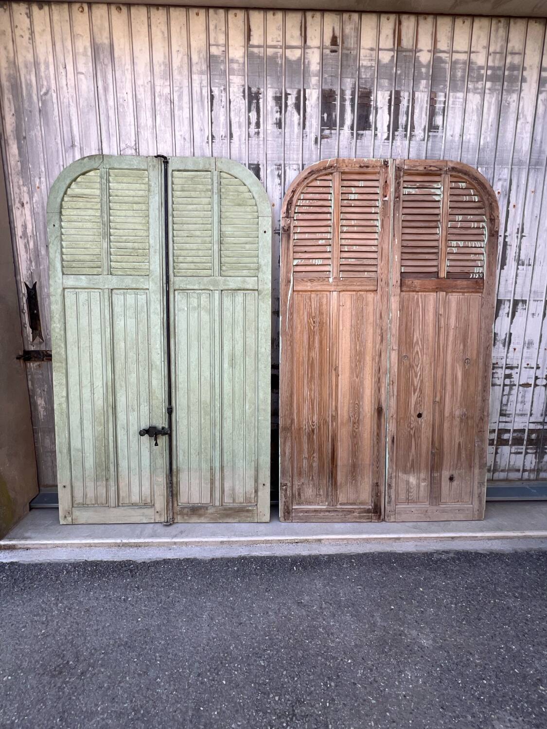 Pairs of shutters