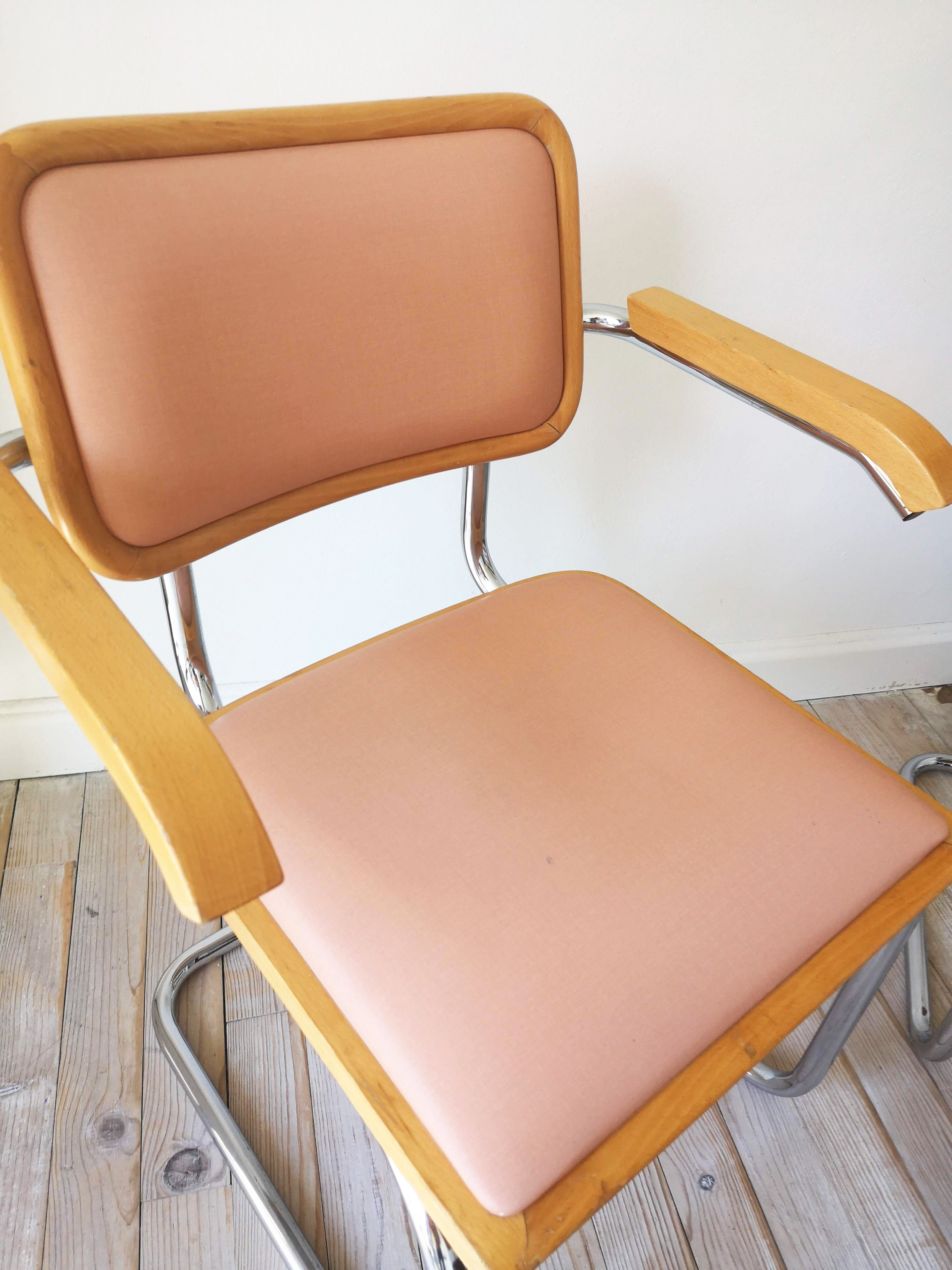Pair of armchairs by Marcel Breuer 1980