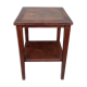 Walnut bedside