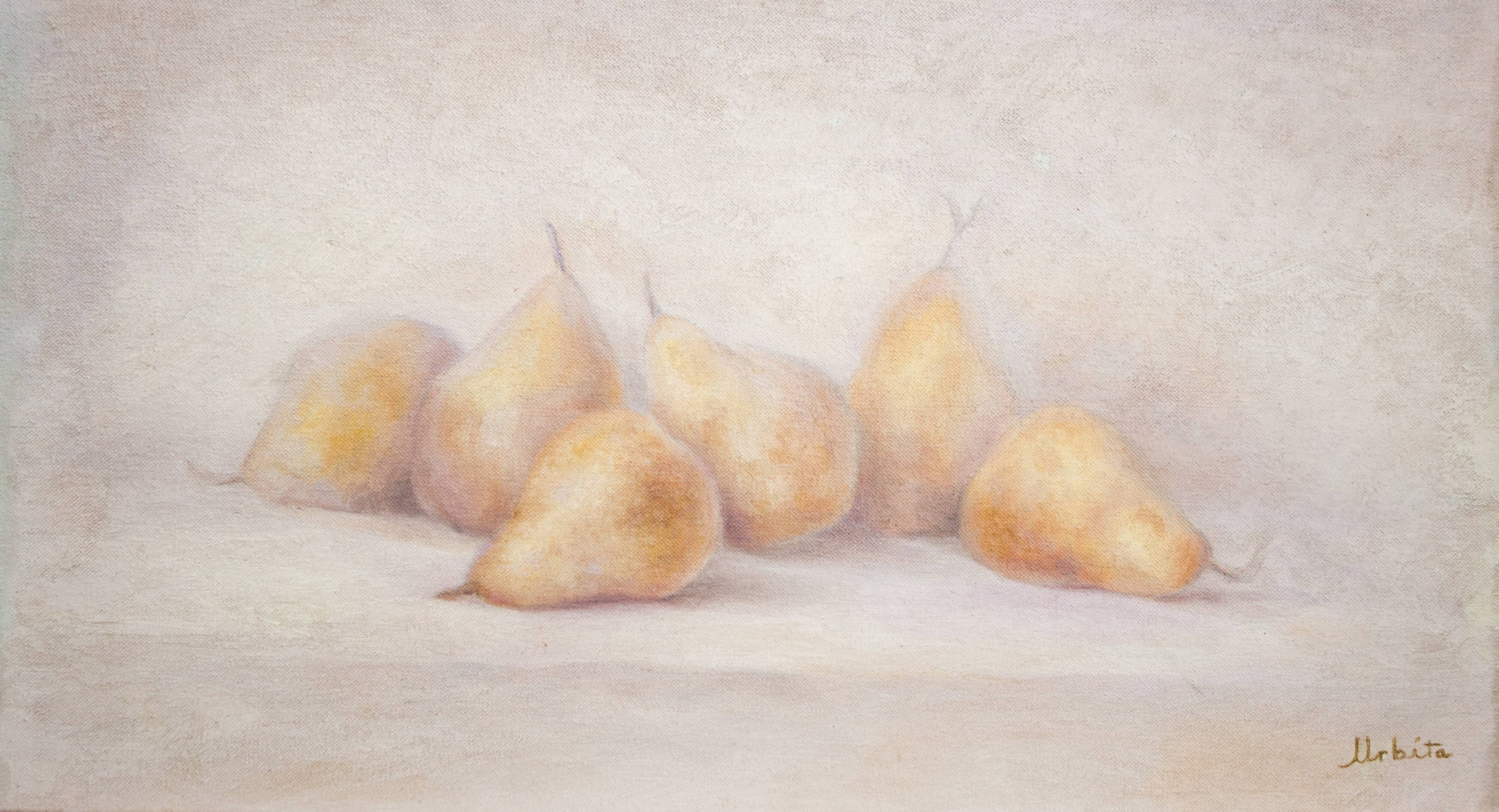 Oil paint with paint. Contemporary winery.