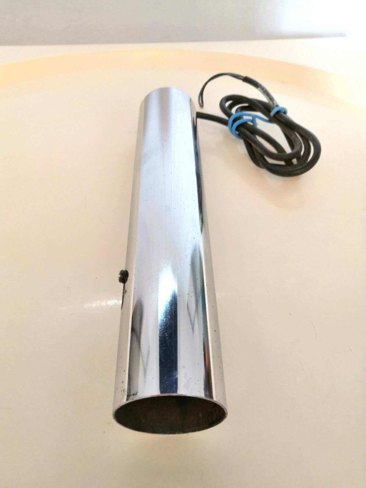70s design tube hanging lamp