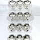 Christofle and Lino Sabattini - 12 Silver-Plated Metal Bowls