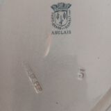 Iron Earth Oval Dish. Saint-Amand and Hamage