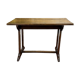 Bistro table in chestnut from the 1950s.