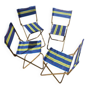 Lot de 4 chaises pliantes