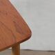 Table basse scandinave, teck, table d’appoint, 1960