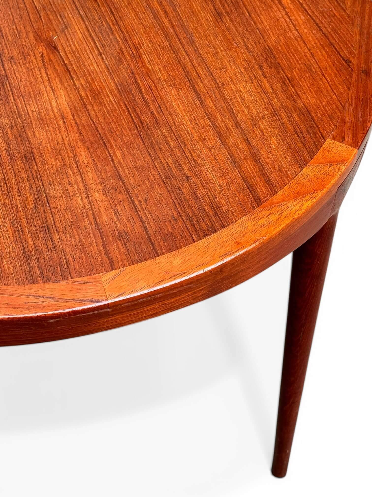 Vintage teak coffee table Haug Snekkeri, circa 1960