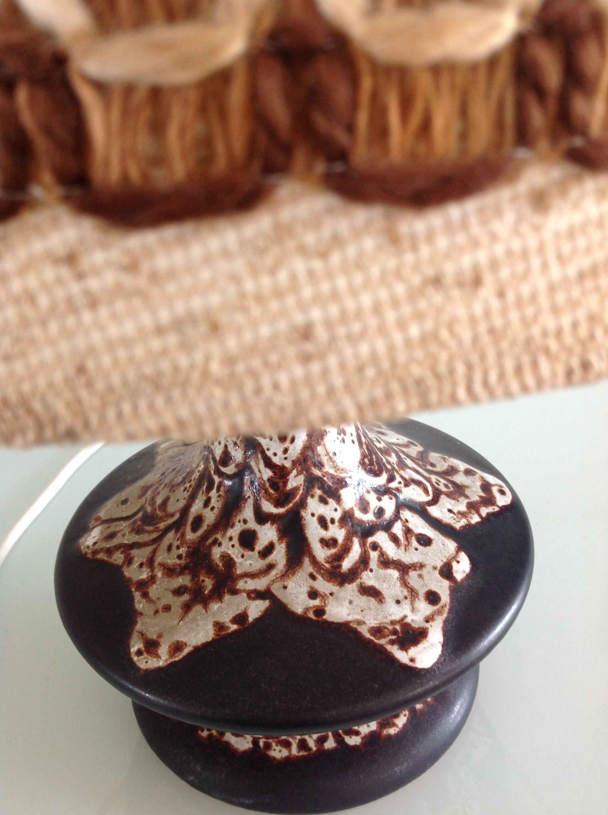 Lamp vintage ceramic 70s