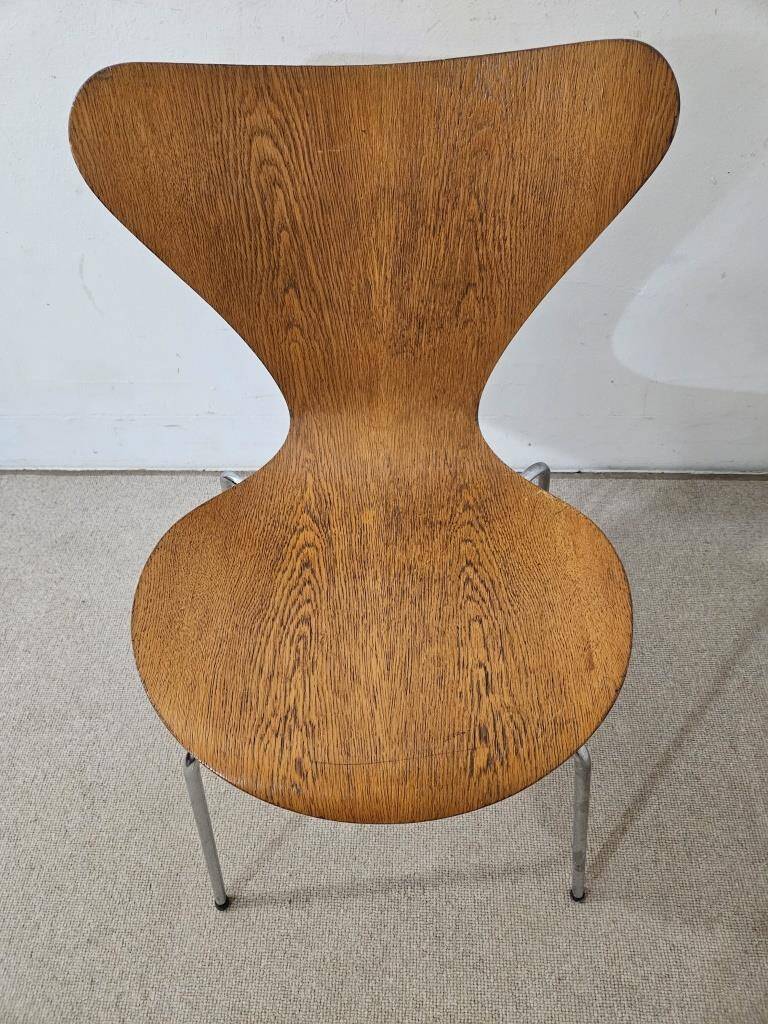 2 Chaises par Arne Jacobsen pour Fritz Hansen 1978