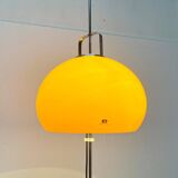 Italian yellow Lucerna floor lamp from the Space Age era, mid-century by Guzzini, 1960s.