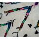 Tapis berbère coloré 260x152cm