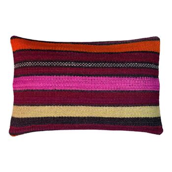 Housse de coussin kilim turc vintage 30x50cm